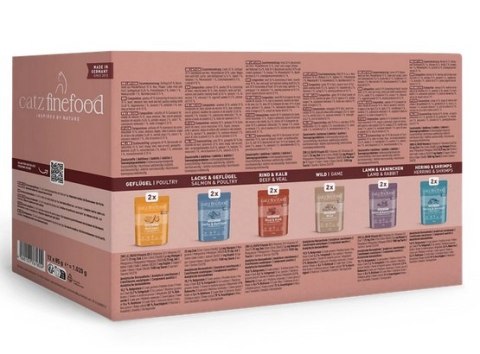 Catz Finefood Catz Finefood Classic Finest Selection I saszetki multipack 12x85g