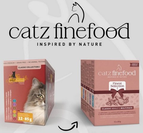 Catz Finefood Catz Finefood Classic Finest Selection I saszetki multipack 12x85g
