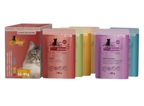 Catz Finefood Catz Finefood Classic Finest Selection I saszetki multipack 12x85g