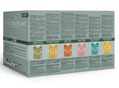 Catz Finefood Catz Finefood Classic Finest Selection II saszetki multipack 12x85g