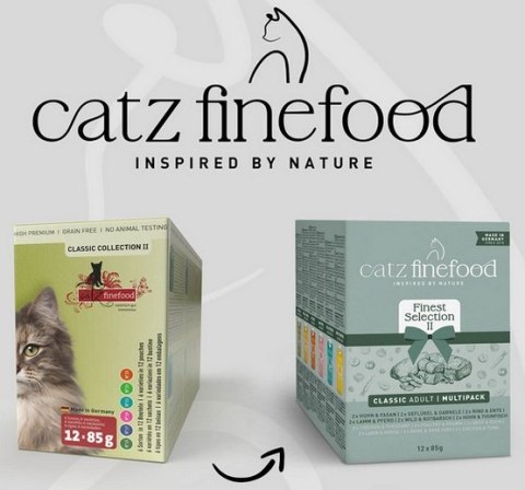 Catz Finefood Catz Finefood Classic Finest Selection II saszetki multipack 12x85g