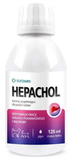 Eurowet Hepachol dla psa i kota 125ml