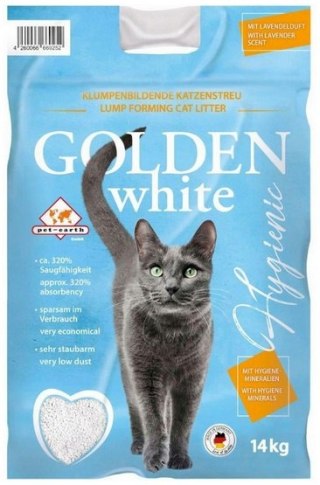 Golden Grey Żwirek Golden Grey White 14kg