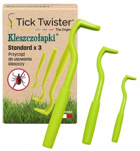 H3D Kleszczołapki - przyrząd do usuwania kleszczy - haczyki 3szt