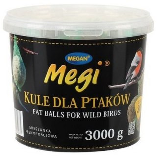 Megan Megan Kule zimowe małe wiaderko 30szt [ME152]