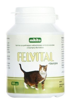 Mikita Mikita Felvital + Tauryna 100 tabletek