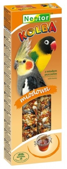 Nestor Nestor Kolba Papuga średnia miodowa 2szt