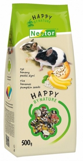 Nestor Nestor Pokarm Myszoskoczek i Mysz banan, ryż 500g