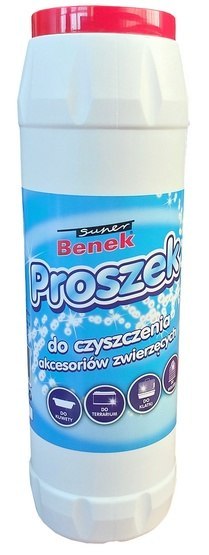 Super Benek Super Benek Proszek do czyszczenia akcesoriów zwierzęcych (kuwet) 375g