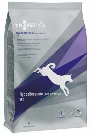 Trovet Trovet VPD Hypoallergenic Dziczyzna dla psa 10kg