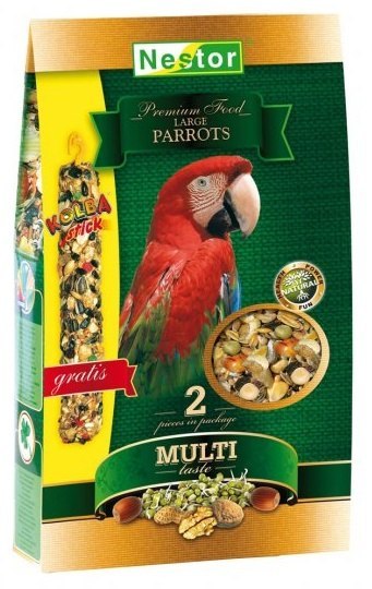 Nestor Nestor Pokarm Papuga duża Premium 1400ml