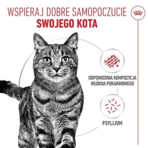Royal Canin Feline Royal Canin Hairball Care w sosie karma mokra w sosie dla kotów dorosłych, eliminacja kul włosowych saszetka 85g