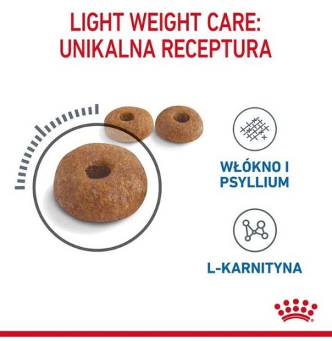 Royal Canin Feline Royal Canin Light Weight Care karma sucha dla kotów dorosłych, utrzymanie prawidłowej masy ciała 400g
