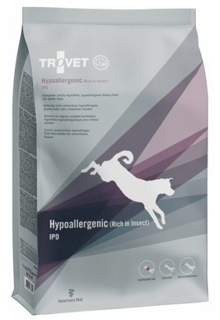 Trovet Trovet IPD Hypoallergenic Insects dla psa 10kg