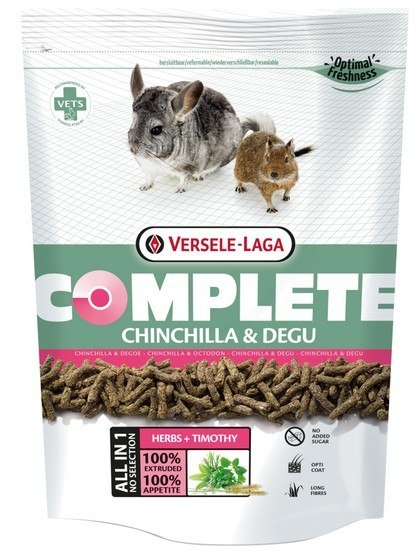 Versele-Laga Versele-Laga Chinchilla & Degu Complete pokarm dla szynszyli i koszatniczki 1,75kg