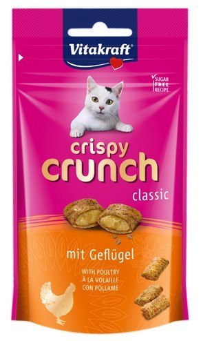 Vitakraft Vitakraft Cat Crispy Crunch drób 60g [2428814]