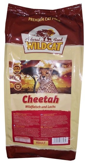 Wildcat Wildcat Cheetah - dziczyzna i łosoś 3kg