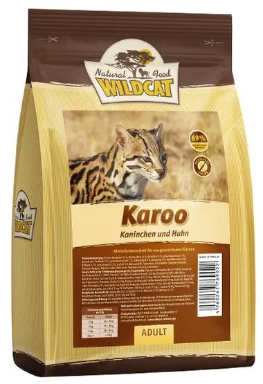Wildcat Wildcat Karoo - królik i drób 500g
