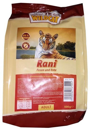 Wildcat Wildcat Rani - bażant, kaczka i bataty 500g