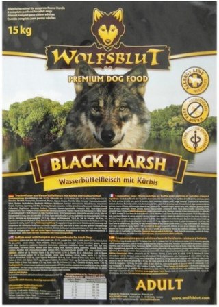 Wolfsblut Wolfsblut Dog Black Marsh Adult - bawół i bataty 2kg