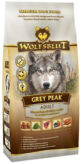 Wolfsblut Wolfsblut Dog Grey Peak Adult - koza i bataty 2kg