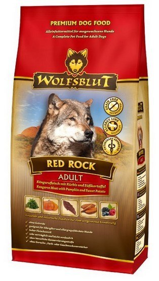 Wolfsblut Wolfsblut Dog Red Rock Adult - kangur i bataty 2kg
