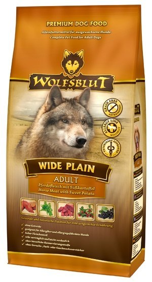 Wolfsblut Wolfsblut Dog Wide Plain Adult - konina i bataty 2kg