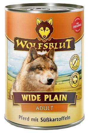 Wolfsblut Wolfsblut Dog Wide Plain Adult - konina i bataty puszka 395g