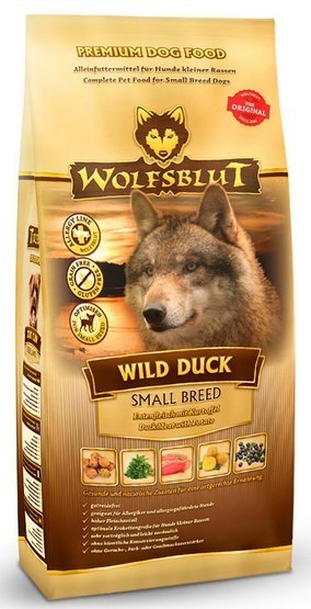 Wolfsblut Wolfsblut Dog Wild Duck Adult Small - kaczka i bataty 2kg