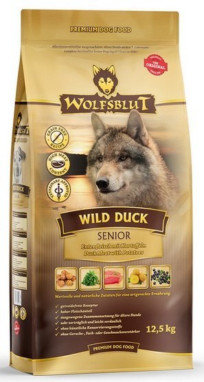 Wolfsblut Wolfsblut Dog Wild Duck Senior - kaczka i ziemniaki 2kg