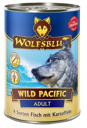 Wolfsblut Wolfsblut Dog Wild Pacific Adult - ryby i ziemniaki puszka 395g