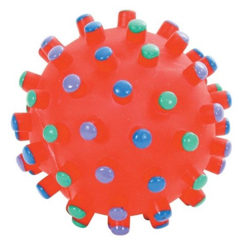 Zolux Zolux Zabawka winylowa piłka z wypustkami 9cm [480783]