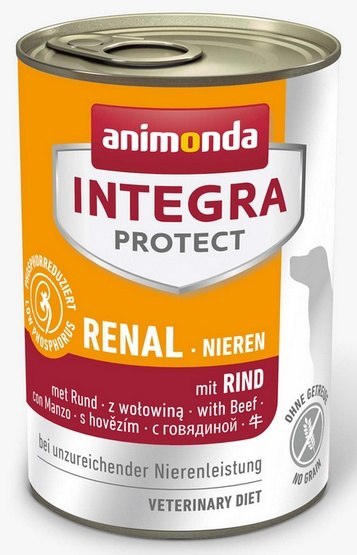 Animonda Integra Animonda Integra Protect Nieren dla psa wołowina puszka 400g