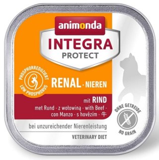 Animonda Integra Animonda Integra Protect Renal Nieren dla kota - z wołowiną tacka 100g