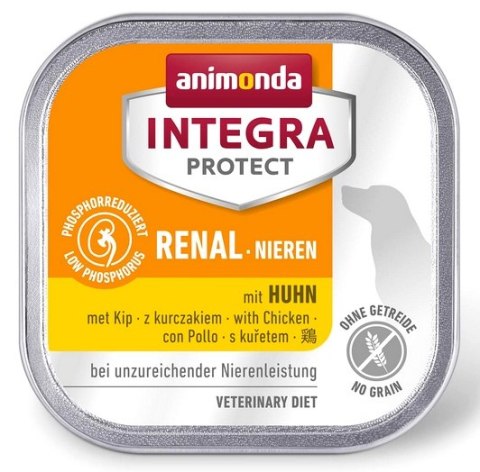 Animonda Integra Animonda Integra Protect Renal Nieren dla psa kurczak tacka 150g