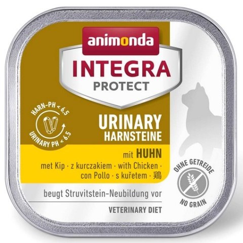 Animonda Integra Animonda Integra Protect Urinary Harnsteine dla kota - z kurczakiem tacka 100g