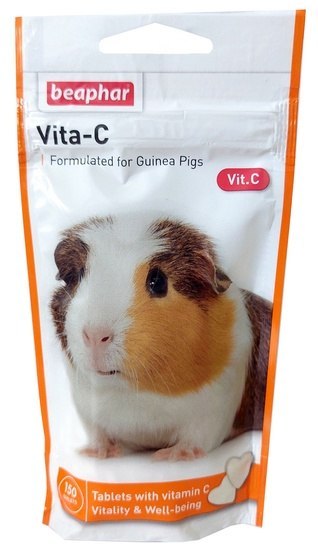 Beaphar Beaphar Vita-C-Nis - witamina C dla świnki morskiej tabletki 50g