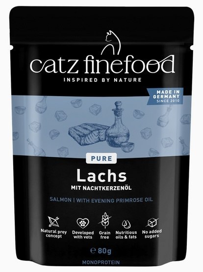 Catz Finefood Catz Finefood Purrrr N.105 Łosoś saszetka 80g