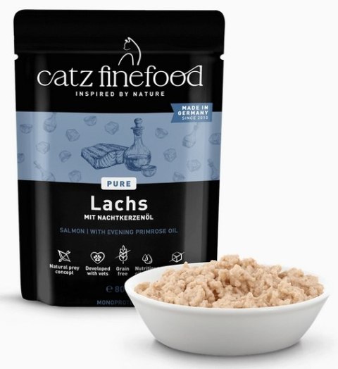 Catz Finefood Catz Finefood Purrrr N.105 Łosoś saszetka 80g
