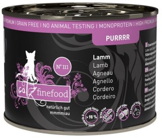 Catz Finefood Catz Finefood Pure (Purrrr N.111) Jagnięcina puszka 200g
