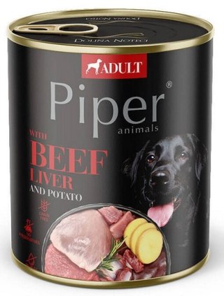 Piper Piper Pies Wątroba wołowa i ziemniaki puszka 800g