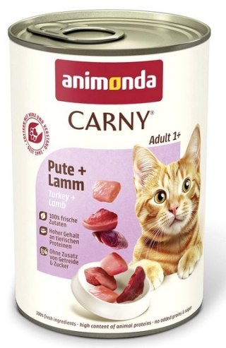 Animonda Carny Animonda Carny Adult Indyk + Jagnięcina puszka 400g
