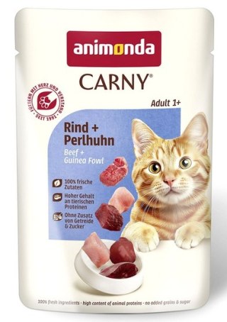 Animonda Carny Animonda Carny Adult Wołowina + Perliczka saszetka 85g