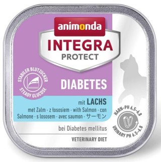 Animonda Integra Animonda Integra Protect Diabetes dla kota - z łososiem tacka 100g