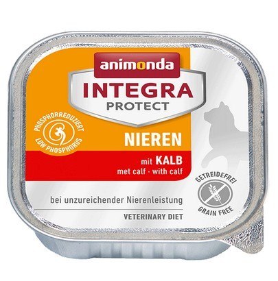 Animonda Integra Animonda Integra Protect Renal Nieren dla kota - z cielęciną tacka 100g