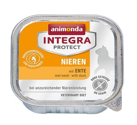 Animonda Integra Animonda Integra Protect Renal Nieren dla kota - z kaczką tacka 100g