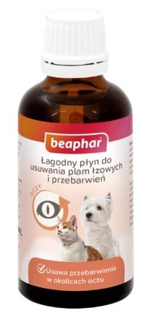 Beaphar Beaphar Łagodny płyn do usuwania plam łzowych 50ml