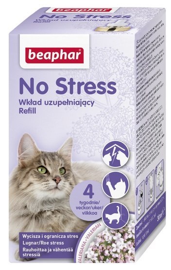Beaphar Beaphar No Stress Calming Refill - wkład do aromatyzera behawioralnego dla kotów 30ml
