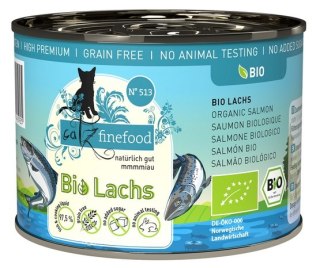 Catz Finefood Catz Finefood Organic Bio Łosoś (N.513) puszka 200g