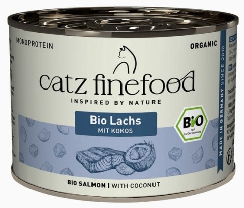 Catz Finefood Catz Finefood Organic Bio Łosoś (N.513) puszka 200g